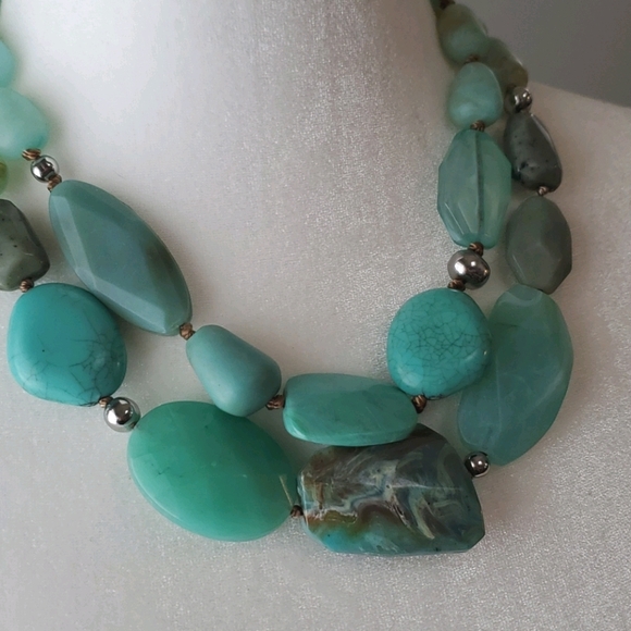 Chico's Jewelry - Chico's Janya Turquoise Necklace